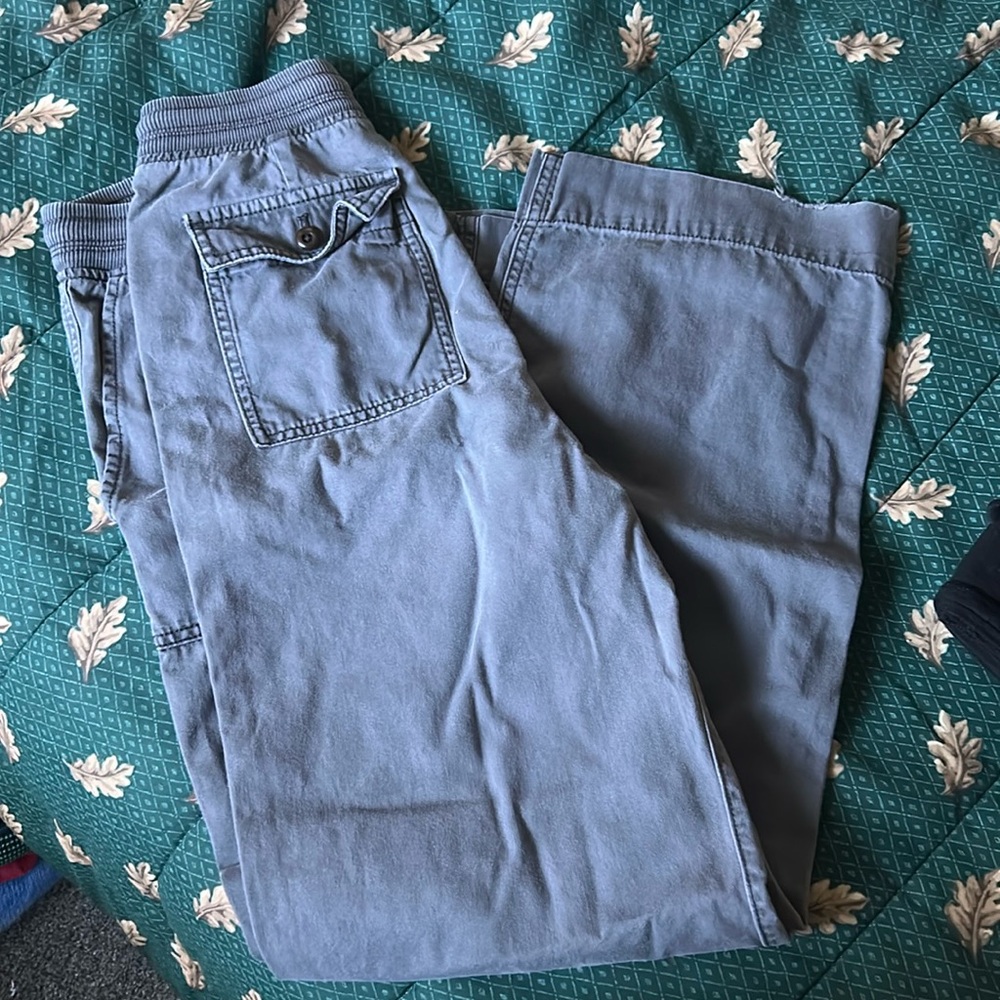 Gap grey khakis